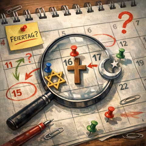 Grüne fordern muslimische Feiertage