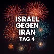 Israel gegen Iran ein Feuerwerk Tag 4