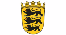 Das Wappen von Baden-Württemberg 